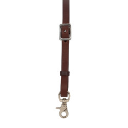 Pechera western de cuero Engrasado Marr&amp;amp;amp;oacute;n