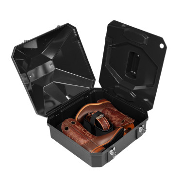 Caja para sombreros y botas 45,5X46,5X32 Negro