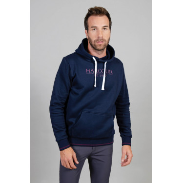Sudadera con capucha Swiss azul marino