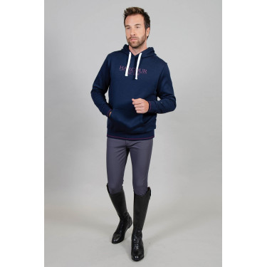 Sudadera con capucha Swiss azul marino