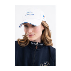 Gorra Pocaph CSIO La Baule Rolex Series blanca