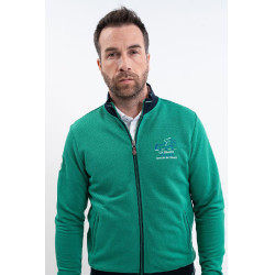 Sudadera unisex Csio La Baule Rolex Series verde césped Sudadera unisex Csio La Baule Rolex Series verde césped