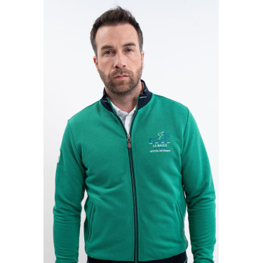 Sudadera unisex Csio La Baule Rolex Series verde césped Sudadera unisex Csio La Baule Rolex Series verde césped