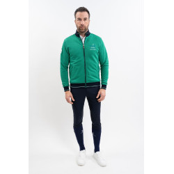 Sudadera unisex Csio La Baule Rolex Series verde césped Sudadera unisex Csio La Baule Rolex Series verde césped