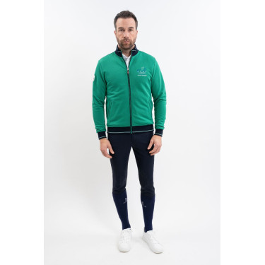 Sudadera unisex Csio La Baule Rolex Series verde césped Sudadera unisex Csio La Baule Rolex Series verde césped