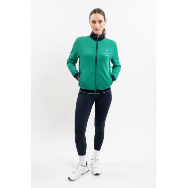 Sudadera unisex Csio La Baule Rolex Series verde césped Sudadera unisex Csio La Baule Rolex Series verde césped