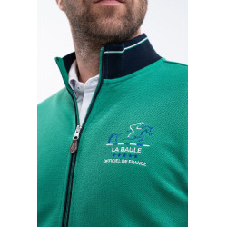 Sudadera unisex Csio La Baule Rolex Series verde césped Sudadera unisex Csio La Baule Rolex Series verde césped