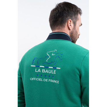 Sudadera unisex Csio La Baule Rolex Series verde césped Sudadera unisex Csio La Baule Rolex Series verde césped
