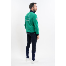 Sudadera unisex Csio La Baule Rolex Series verde césped Sudadera unisex Csio La Baule Rolex Series verde césped