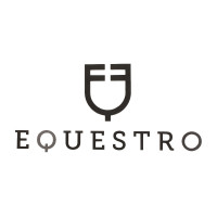 Logo Contracto Equestro prespaciado para pared h 30 cm Negro