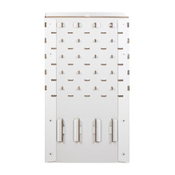 Expositor para colección plegable de cartón 100x56x36,5 Blanco
