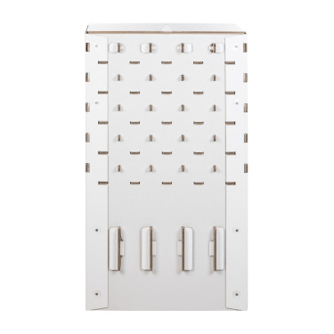 Expositor para colección plegable de cartón 100x56x36,5 Blanco