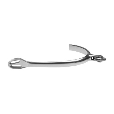 Espuelas de inox con roldana lisa horizontal Espuelas de inox con roldana lisa horizontal