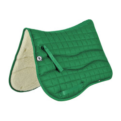 Sudadera rectangular LANA/ALGODÓN Verde