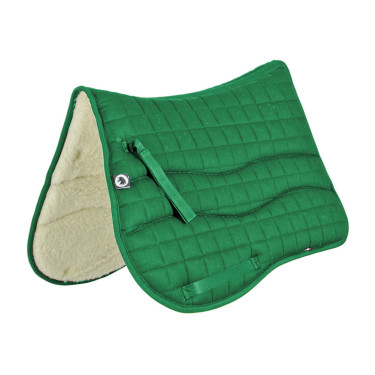 Sudadera rectangular LANA/ALGODÓN Verde