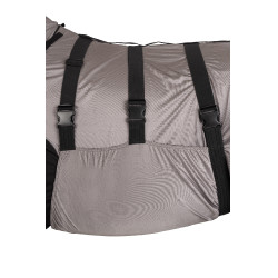 Manta antieccema Horze Mountain Essence UV Gris claro