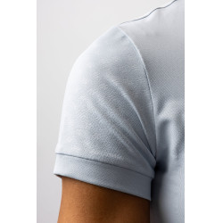 Camiseta de entrenamiento Horze Joie de manga corta para niño Gris amanecer azul Camiseta de entrenamiento Horze Joie de manga corta para niño Gris amanecer azul