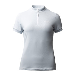 Camiseta de entrenamiento Horze Joie de manga corta para niño Gris amanecer azul Camiseta de entrenamiento Horze Joie de manga corta para niño Gris amanecer azul