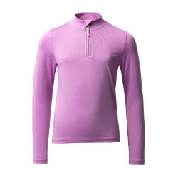 Camiseta de entrenamiento Horze Mea para niño Pensamiento pálido Violeta