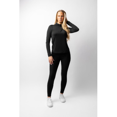Camiseta de entrenamiento B Vertigo Odina para mujer Belleza negra Negro Camiseta de entrenamiento B Vertigo Odina para mujer Belleza negra Negro