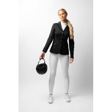 Chaqueta de competición Horze Ada con lentejuelas para mujer Negro Chaqueta de competición Horze Ada con lentejuelas para mujer Negro