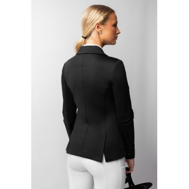 Chaqueta de competición Horze Ada con lentejuelas para mujer Negro Chaqueta de competición Horze Ada con lentejuelas para mujer Negro