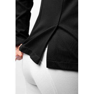 Chaqueta de competición Horze Ada con lentejuelas para mujer Negro Chaqueta de competición Horze Ada con lentejuelas para mujer Negro