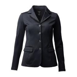 Chaqueta de competición Horze Ada con lentejuelas para mujer Negro Chaqueta de competición Horze Ada con lentejuelas para mujer Negro