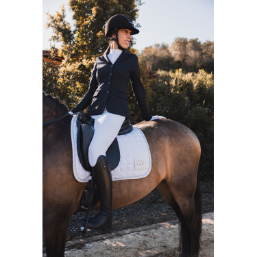 Chaqueta de competición Horze Ada con lentejuelas para mujer Negro Chaqueta de competición Horze Ada con lentejuelas para mujer Negro