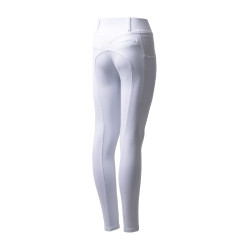 Pantalón de equitación Horze Mira infantil con culera completa Blanco brillante Pantalón de equitación Horze Mira infantil con culera completa Blanco brillante