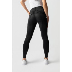 Legging híbrido Horze Anya mujer fullgrip Negro