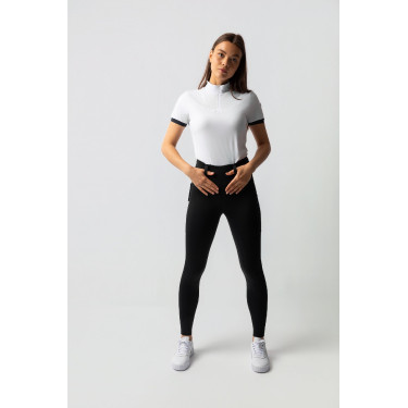 Legging híbrido Horze Anya mujer fullgrip Negro