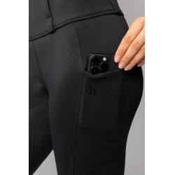 Legging híbrido Horze Anya mujer fullgrip Negro
