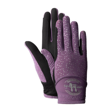 Guantes Horze Fay JR Ciruela negra Violeta