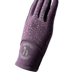 Guantes Horze Fay JR Ciruela negra Violeta
