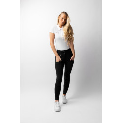 Pantalón Horze Grand Prix Pro con culera completa para mujer Negro Pantalón Horze Grand Prix Pro con culera completa para mujer Negro