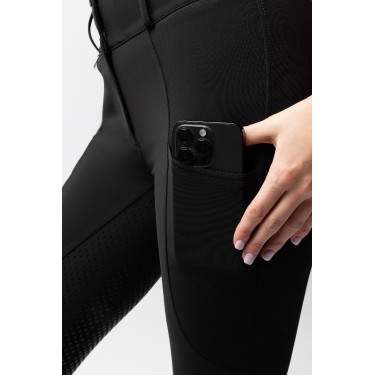 Pantalón Horze Grand Prix Pro con culera completa para mujer Negro Pantalón Horze Grand Prix Pro con culera completa para mujer Negro