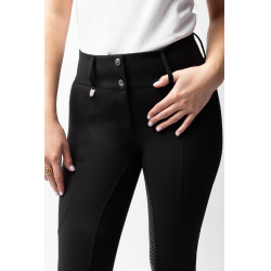 Pantalón Horze Grand Prix Pro con culera completa para mujer Negro Pantalón Horze Grand Prix Pro con culera completa para mujer Negro