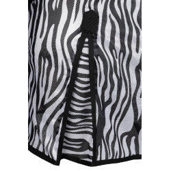 Cubre-moscas Horze Defender con solapa en el vientre Cebra Motifs
