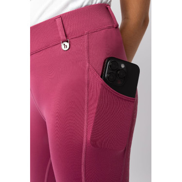 Leggings de equitación Horze Dea para niño Rosa seca Leggings de equitación Horze Dea para niño Rosa seca