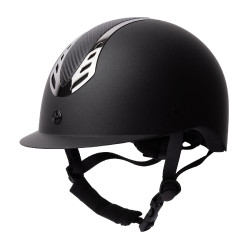 Casco de equitación Horze Cosmo Negro carbón