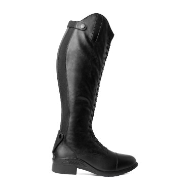 Botas de equitación con cordones para mujer Horze Negro Botas de equitación con cordones para mujer Horze Negro