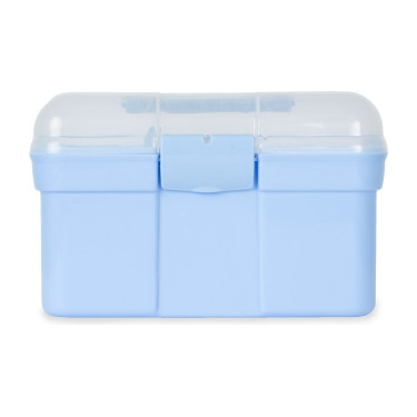 Caja y cepillos de limpieza Horze para niños Aire libre Azul