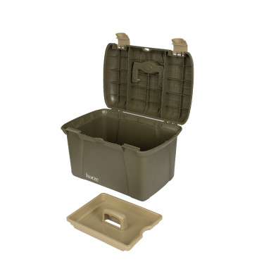 Caja de limpieza Horze Oliva quemada Marr&amp;amp;amp;oacute;n
