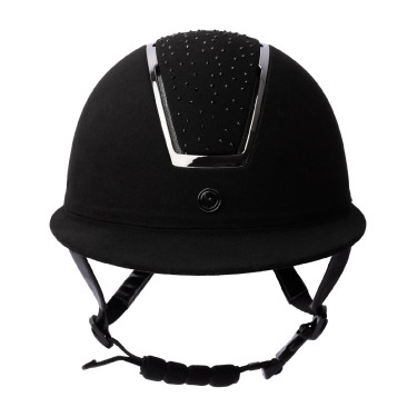 Casco de equitación Solara II Horze Negro / negro Casco de equitación Solara II Horze Negro / negro