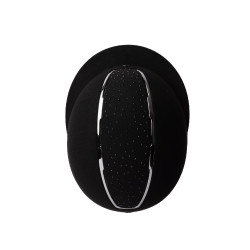 Casco de equitación Solara II Horze Negro / negro Casco de equitación Solara II Horze Negro / negro