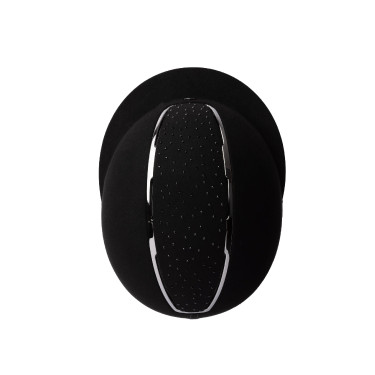 Casco de equitación Solara II Horze Negro / negro Casco de equitación Solara II Horze Negro / negro