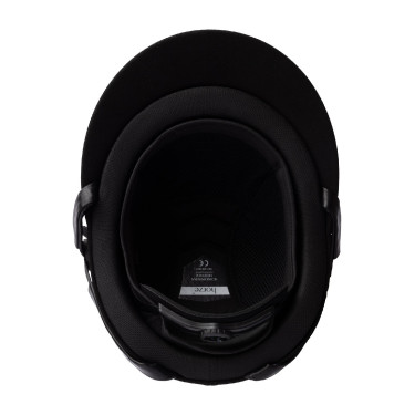 Casco de equitación Solara II Horze Negro / negro Casco de equitación Solara II Horze Negro / negro