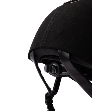 Casco de equitación Solara II Horze Negro / negro Casco de equitación Solara II Horze Negro / negro