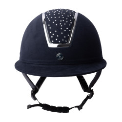 Casco de equitación Solara II Horze marine/blanc Azul Casco de equitación Solara II Horze marine/blanc Azul